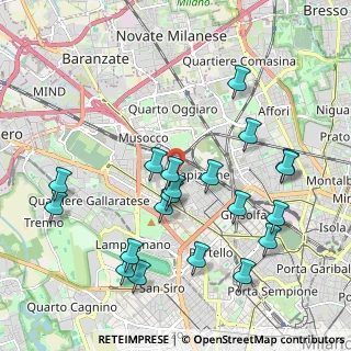 Mappa , 20156 Milano MI, Italia (2.1305)