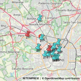 Mappa , 20156 Milano MI, Italia (3.72222)