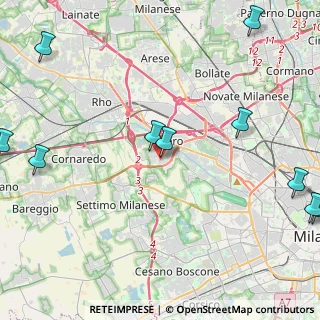 Mappa Via I. Newton, 20016 Pero MI, Italia (6.715)