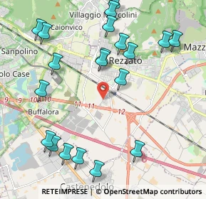 Mappa Via Giulio Einaudi, 25086 Rezzato BS, Italia (2.4475)