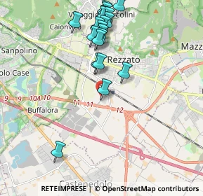 Mappa Via Giulio Einaudi, 25086 Rezzato BS, Italia (2.113)