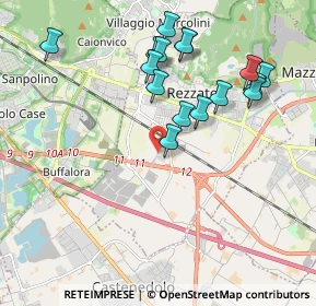 Mappa Via Giulio Einaudi, 25086 Rezzato BS, Italia (1.97188)