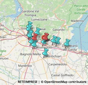 Mappa Via Giulio Einaudi, 25086 Rezzato BS, Italia (8.554)