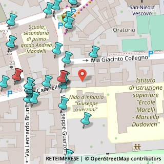 Mappa Via Caianello, 20158 Milano MI, Italia (0.08)
