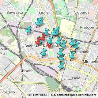 Mappa Via Caianello, 20158 Milano MI, Italia (0.704)