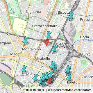 Mappa Via Eugenio Torelli Viollier, 20125 Milano MI, Italia (1.4935)