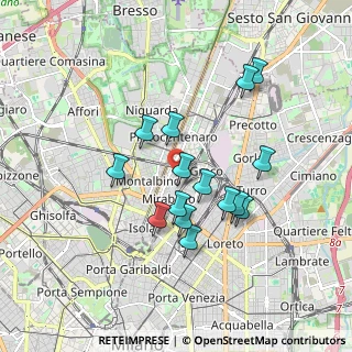 Mappa Via Eugenio Torelli Viollier, 20125 Milano MI, Italia (1.56133)