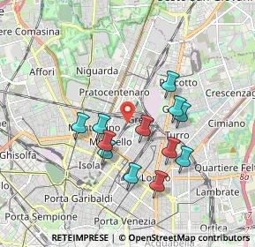 Mappa Via Privata Giampietro Lucini, 20125 Milano MI, Italia (1.5775)