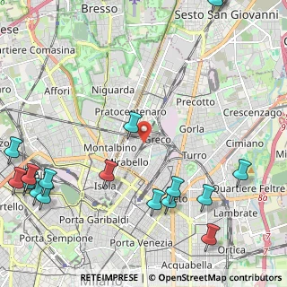 Mappa Via Privata Giampietro Lucini, 20125 Milano MI, Italia (3.24944)