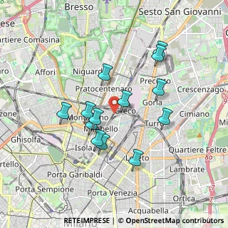 Mappa Via Privata Giampietro Lucini, 20125 Milano MI, Italia (1.60077)