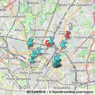 Mappa Via Privata Giampietro Lucini, 20125 Milano MI, Italia (1.66214)