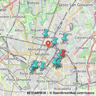 Mappa Via Privata Giampietro Lucini, 20125 Milano MI, Italia (1.76)