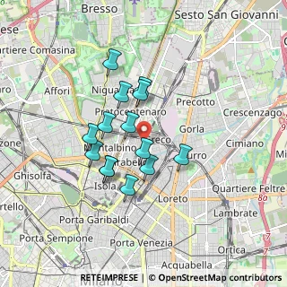 Mappa Via Privata Giampietro Lucini, 20125 Milano MI, Italia (1.39571)