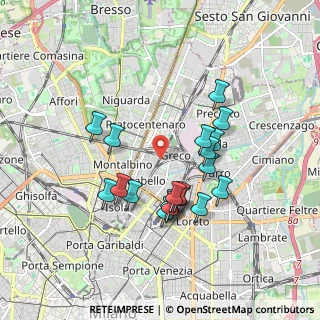 Mappa Via Privata Giampietro Lucini, 20125 Milano MI, Italia (1.621)
