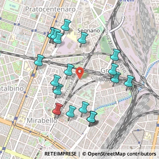 Mappa Via Privata Giampietro Lucini, 20125 Milano MI, Italia (0.536)