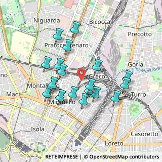 Mappa Via Privata Giampietro Lucini, 20125 Milano MI, Italia (0.84)