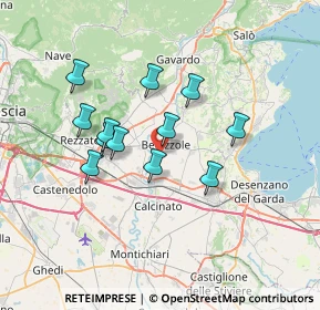 Mappa Via S. Tommaso, 25081 Bedizzole BS, Italia (5.79333)