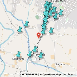 Mappa Via S. Tommaso, 25081 Bedizzole BS, Italia (0.62)