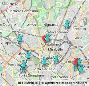 Mappa Via degli Artigianelli, 20159 Milano MI, Italia (2.66917)