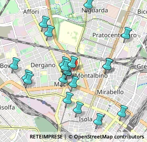 Mappa Via Lodovico Pavoni, 20159 Milano MI, Italia (0.9815)