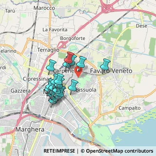 Mappa Via Livenza, 30174 Venezia VE, Italia (1.4955)