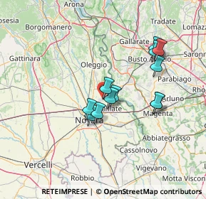 Mappa Strada Privata Dora Baltea, 28062 Cameri NO, Italia (11.51417)