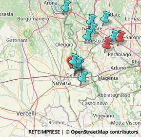 Mappa Strada Privata Dora Baltea, 28062 Cameri NO, Italia (13.20385)