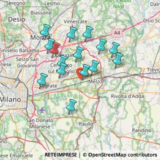 Mappa Via Sala, 20060 Vignate MI, Italia (6.67067)