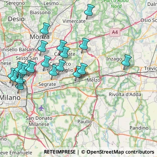 Mappa Via Sala, 20060 Vignate MI, Italia (9.276)
