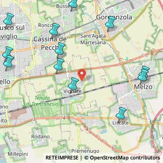 Mappa Via Sala, 20060 Vignate MI, Italia (2.955)