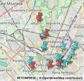 Mappa Via Legnone, 20158 Milano MI, Italia (2.2865)