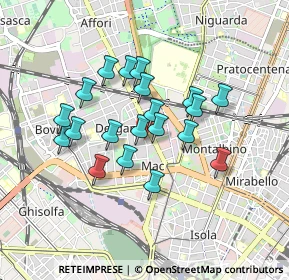 Mappa Via Legnone, 20158 Milano MI, Italia (0.716)