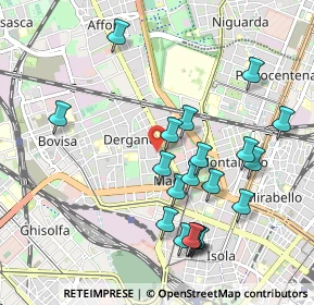 Mappa Via Legnone, 20158 Milano MI, Italia (1.022)
