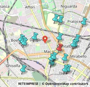 Mappa Via Legnone, 20158 Milano MI, Italia (1.108)