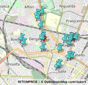 Mappa Via Legnone, 20158 Milano MI, Italia (0.973)