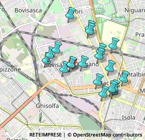 Mappa Via Nino Besozzi, 20158 Milano MI, Italia (0.829)