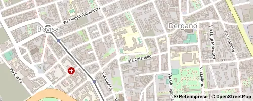 Mappa Milan