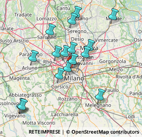 Mappa Via Nino Besozzi, 20158 Milano MI, Italia (14.91529)