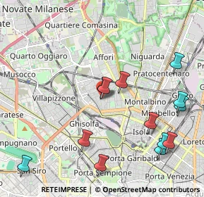 Mappa Via Nino Besozzi, 20158 Milano MI, Italia (2.35923)