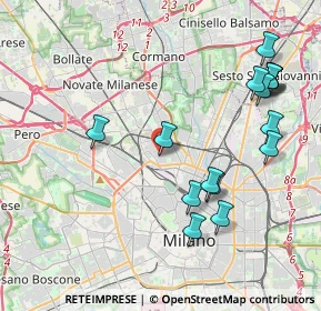 Mappa Via Nino Besozzi, 20158 Milano MI, Italia (4.5125)