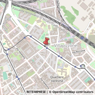 Mappa Via villapizzone, 20156 Milano, Milano (Lombardia)