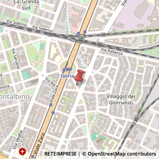 Mappa Via Abbazia,  4, 20125 Milano, Milano (Lombardia)