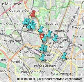 Mappa MAC7, 20159 Milano MI, Italia (1.45133)