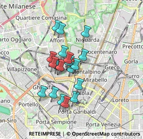 Mappa MAC7, 20159 Milano MI, Italia (1.2695)