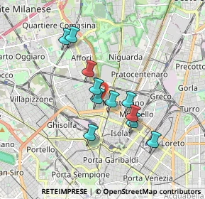 Mappa MAC7, 20159 Milano MI, Italia (1.43636)
