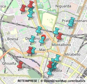 Mappa MAC7, 20159 Milano MI, Italia (1.105)