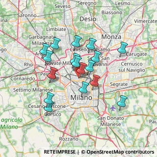 Mappa MAC7, 20159 Milano MI, Italia (6.10167)