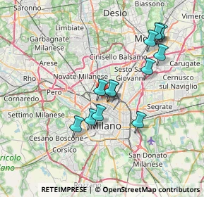 Mappa MAC7, 20159 Milano MI, Italia (6.78)