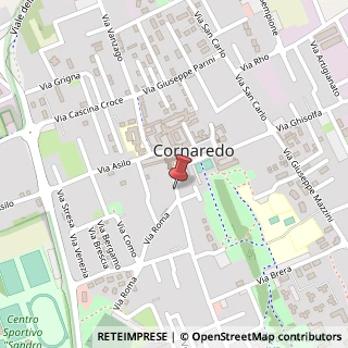Mappa Via San Martino, 28, 20007 Cornaredo, Milano (Lombardia)