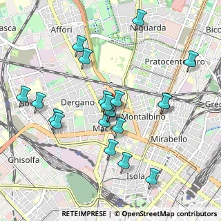 Mappa Via Benigno Crespi, 20159 Milano MI, Italia (0.9475)